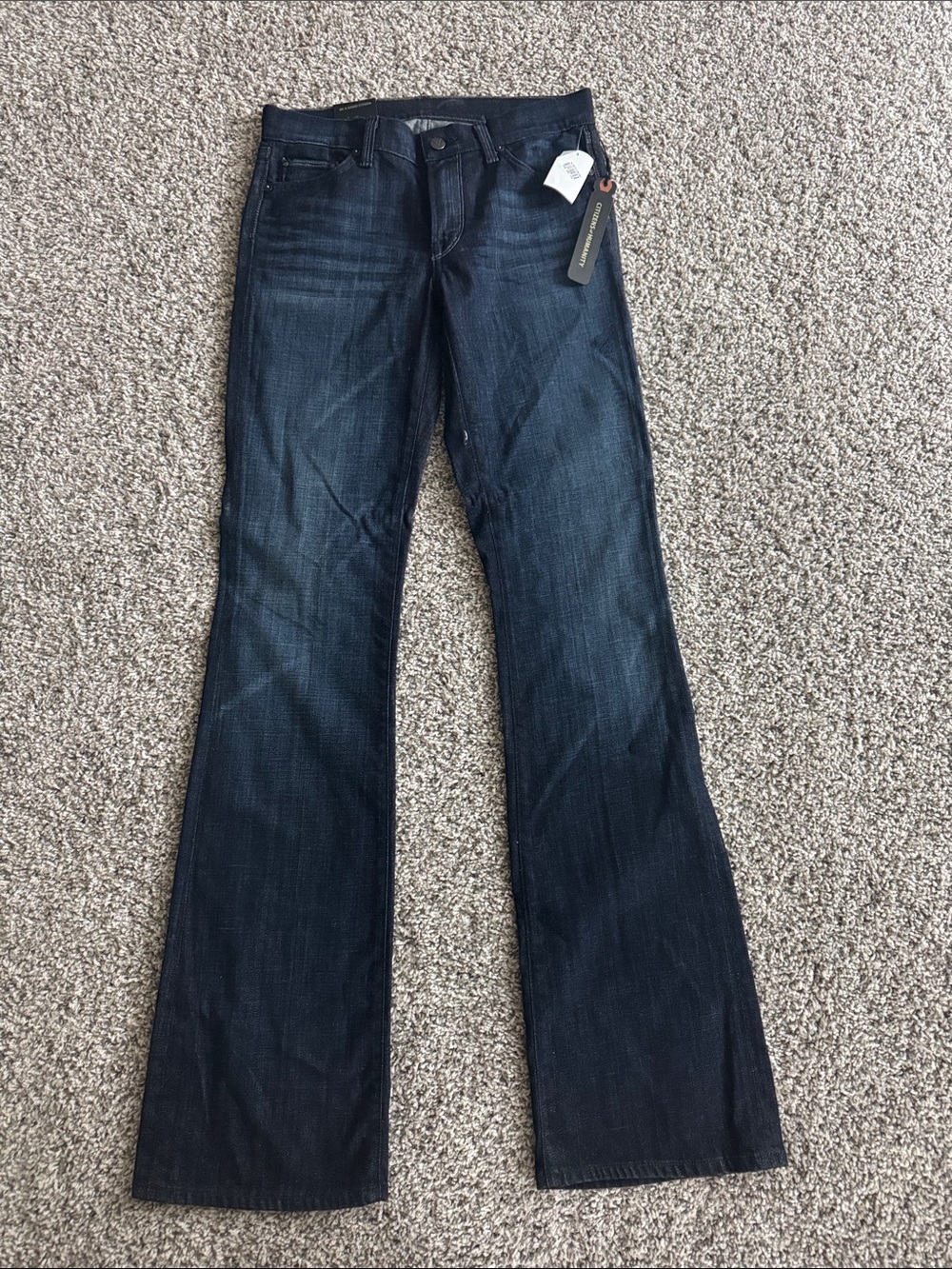 Citizens of Humanity Size 27 Amber Boot Cut Low/Mid Rise Denim NWT